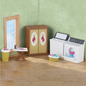 Exclusive Hand Panted Mini Laundry Room.